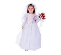 Dress Up America Petite fille shimmering Bride