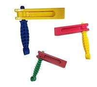 Dress Up America Purim Plastic Gragger (générateur de bruit) - Couleurs pièce unique m