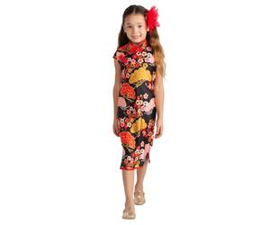 Dress Up America Robe Chinoise Pour Filles - Robe Du Nouvel An Chinois - Costume Traditionnel Qipao