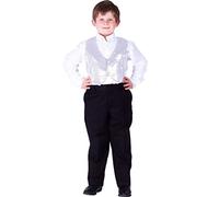 Dress Up America Veste à Sequins Argent pour Enfants - Veste à Sequins Argent pour Ensemble de Déguisement et Jeu de Rôle
