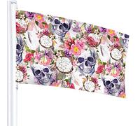 Dressed Cats In Glasses Flag 3x5 Ft Outdoor Double Sided 100% Polyester Duty Durable Flags With Preset Hole For Home Office Garden Holiday Decorations