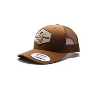 DRESSED IN MUSIC PLAY WITH ME asquette Trucker pour Homme - Visière Semi courbée - Taille Unique - 5 Panneaux - Ajustable par réglette Plastique rétro Snapback - Surfer sur Le Pays Basque