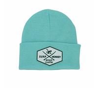 Dressed in Music Play with ME Bonnet avec Ourlet pour Homme/Femme - Surf Monkey® - Taille Unique, Menthe (Menta), Taille Unique