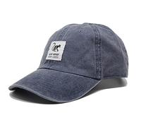 DRESSED IN MUSIC PLAY WITH ME Casquette Baseball Classic Surf Monkey® - Casquette Dad en coton sans structure - Look vieilli, bleu, Taille Unique