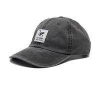 DRESSED IN MUSIC PLAY WITH ME Casquette de baseball Classic Surf Monkey® Casquette Dad en coton sans structure - Aspect vieilli, Noir, Taille unique
