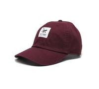 DRESSED IN MUSIC PLAY WITH ME Casquette de baseball Classic Surf Monkey® - Casquette Dad en sergé sans structure, bordeaux, taille unique