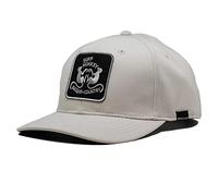 DRESSED IN MUSIC PLAY WITH ME Casquette Recycled Sport Surf Monkey® - Casquette technique à séchage rapide, Blanc cassé, 54/60 cm