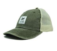 DRESSED IN MUSIC PLAY WITH ME Casquette Trucker Ajustable en Toile - Taille Unique - 100% Coton - Casquettes Homme/Femme Surf Monkey® (Vert)