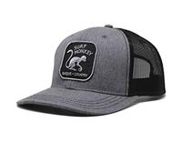 DRESSED IN MUSIC PLAY WITH ME Casquette Trucker pour Homme/Femme - Visière Semi courbée - Taille Unique - Ajustable rétro Snapback - Surfer sur Le Pays Basque - (Gris)