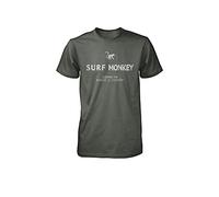 DRESSED IN MUSIC PLAY WITH ME T-shirt en coton biologique Surf Monkey®, vert, XL