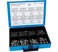 DRESSELHAUS Assortiment de colliers de serrage progressif 1- dans une boîte en tôle