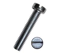 Dresselhaus Dresselhaus Vis cylindrique avec fente 4.8 M6x16 galvanisée 0400/001/51 6x16 Quantité:100