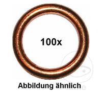 DRESSELHAUS Joint cuivre pour moto 14 X 20 X 2.0 PACK 100 ALTN: 4790663