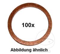 Dresselhaus 460700017 18x24x1,5 Locking Rings 100 Units Doré