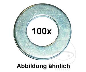 DRESSELHAUS Rondelle zinguée M6 DIN 125 (100U) ALTN: 4790622