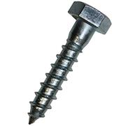 Dresselhaus Six Pans Vis à bois galvanisée 8 x 120 mm Lot de 100