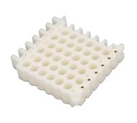 Dresseur de câbles, Outil de Regroupement de Trous de 9 mm / 0,35 Pouces, Peigne de Trou de Cordon réseau, Panneau d'organisation de réseau, Fixation de Panneau de Support de (6x6 Trous)