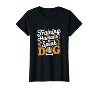 Dresseur de Chien Amusant pour Apprendre à Parler Les Humains T-Shirt Graphique avec Valeur