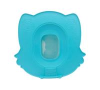 Dresseur de toilettes pour chaton - 40,6 cm - Kit de toilette en polypropylène - Respectueux de l'environnement - Entraîneur de salle de bain pour animaux de compagnie avec ventouses pour appartements
