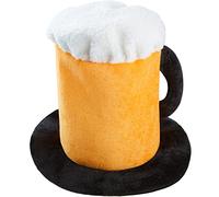 dressforfun 302061 - Chapeau Chope de Bière, Grand Chapeau de Fête en Forme de Chope de Bière, idéal pour l’Oktoberfest