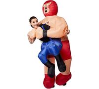 dressforfun Costume autogonflant dans Les Bras d’Un lutteur Unisex | Fonctionne sur Pile, gonflé en Seulement Quelques Secondes