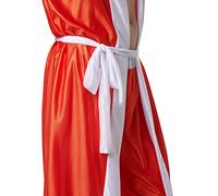 dressforfun Costume de Boxeur pour Homme | Costume Deux pièces de Boxeur | INCL. Ceinture à Lacer et Gants de Boxe à Fermeture à Scratch (Rouge | M | no. 301835)