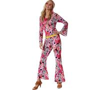 dressforfun® Déguisement hippie fleuri pour femme - L