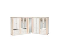 Dressing Armoire moderne Designer Armoires d'angle en bois Meubles en bois