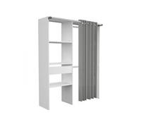 Dressing ARTIC avec rideau 1 colonne 2 penderies 1 tiroir EKIPA Blanc Blanc https://www.fnac.com/mp49249563/Dressing-ARTIC-avec-rideau-1-colonne-2-penderies-1-tiroir-EKIPA-Blanc/w-4?oref=be211181-8989-2a10-35cc-131025d3c005