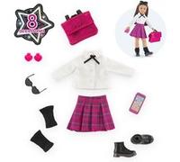 Dressing Collège Anglais pour poupée Corolle Girls Rose G