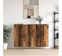 Dressing - kit amenagement de placard Vidaxl Armoire Murale 2 pcs Bois ancien 69,5 x 34 x 90 cm