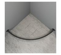 Dressing mural d'angle occultant avec séparateur de pièce de 80 cm pour centre commercial ou usage domestique Noir élégant pour une meilleure intimité et efficacité de l'espace