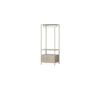 Dressing ouvert 70 cm en métal sable Ferris