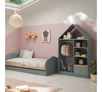 Dressing Ouvert Forme Maison - Gamme Léonie Green TU