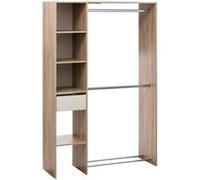 Vente-unique Dressing 5 five simply smart - 2 penderies effet chêne naturel