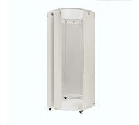 Dressing portable avec rail en métal | Cabine à langer instantanée pour la vente au détail | Espace de montage simple pour les vêtements | Léger et pratique