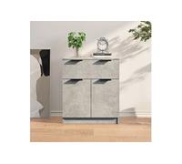 Buffet Blanc 60x30x70 cm Bois d'Ingénierie Salon Armoire de Rangement vidaXL