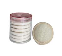 DRESSOOS 1 10 Pièces d'essuyage pour le visage exfoliant exfoliate deep cleaning éponge nettoyeur de nettoyage bulle lingettes Se soucier de lavage du visage