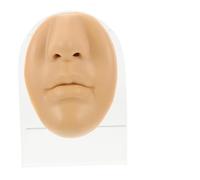 DRESSOOS 1 Ensemble De Modèles De Nez Et De Bouche, Modèle De Piercing, Modèle Humain, Simulation De Visage, Simulation De Partie Du Corps, Faux Visage, Partie Du Corps En Silicone, Modèle