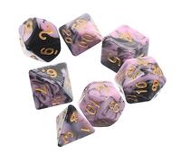DRESSOOS 1 Jeu Dé Jeu De Plateau Jeu De Société De Séquence Jeux Faire La Fête Jeu De Cartes Accessoires De Fête Outil De Jeu De Société Accessoires De Jeu Faveur du Parti Acrylique