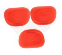 DRESSOOS 1 Jeu Jeu de médiator pour Guitare étui pour Guitare Basse Agrafe de Guitare étui à Guitare Prendre médiators de Guitare Folk Accessoires de Guitare Pratiques Gel de silice Rouge