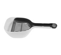 DRESSOOS 1 Jeu Litière pour Chat Scoop Cages De Transport pour Chats Animal De Compagnie Accessoires De Chats Litière Agglomérante pour Chat Désodorisant pour Litière Plastique Light Grey
