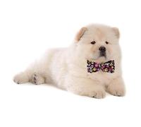 DRESSOOS 1 Pc Collier pour Animaux De Compagnie Foulard pour Animal De Compagnie Halloween Collier De Chat d'halloween Collier De Chat Tête De Mort Colliers Déguisements Chien Chiffon Black