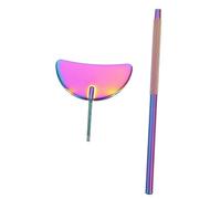 DRESSOOS 1 Pc Miroir de greffe de cils miroir d'extension de cils de salon petit r d'inspection makeup kit re maquilleuse loupe de r de de beauté Acier inoxydable