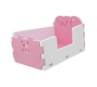 DRESSOOS 1 Pc Toilettes pour Hamsters Friandises Jouets Couches Traiter Scoop Chiens Bain De Cochon d'Inde Salle De Sable Chiot Les Rats Robot Doublure Portable Pipi Puzzle PVC Rose