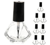 DRESSOOS 10 Pièces bouteille de à ongles vide éblouir porte-bouteille de à ongles liquide nail polish nail gel bouteille vide bouteilles de à ongles abdos Transparent