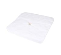 DRESSOOS 100 Pcs Coton Jetable En Forme De U Serviette De Tête Salon Oreiller Couvre Massage Appui-Tête Berceau Couvre Visage Coussinets Spa Visage Berceau Coussin e Pad