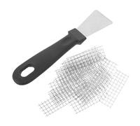 DRESSOOS 100 Pièces Couvercles de trous d'évacuation en brique d'acier Argent avec grillage fin, pour cache-trou pour murs et protection des rats, usage extérieur sur murs en brique