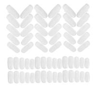 DRESSOOS 100 Pièces Faux Ongles Pour Entraîner Surface Uniforme Outil Pratique Pour Perfectionner Le Nail Art