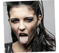 DRESSOOS 100pièces Breloques Forme De Crâne De Corbeau Alliage Pour Bijoux Pendentifs Accessoires De Fabrication De Bijoux Breloques Antiques